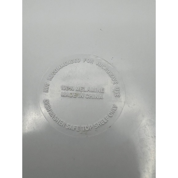 Cheeseburger and Fries Melamine Bowl Kidcore Kitsch Cottagecore Whimsy Kawaii - Picture 5 of 6